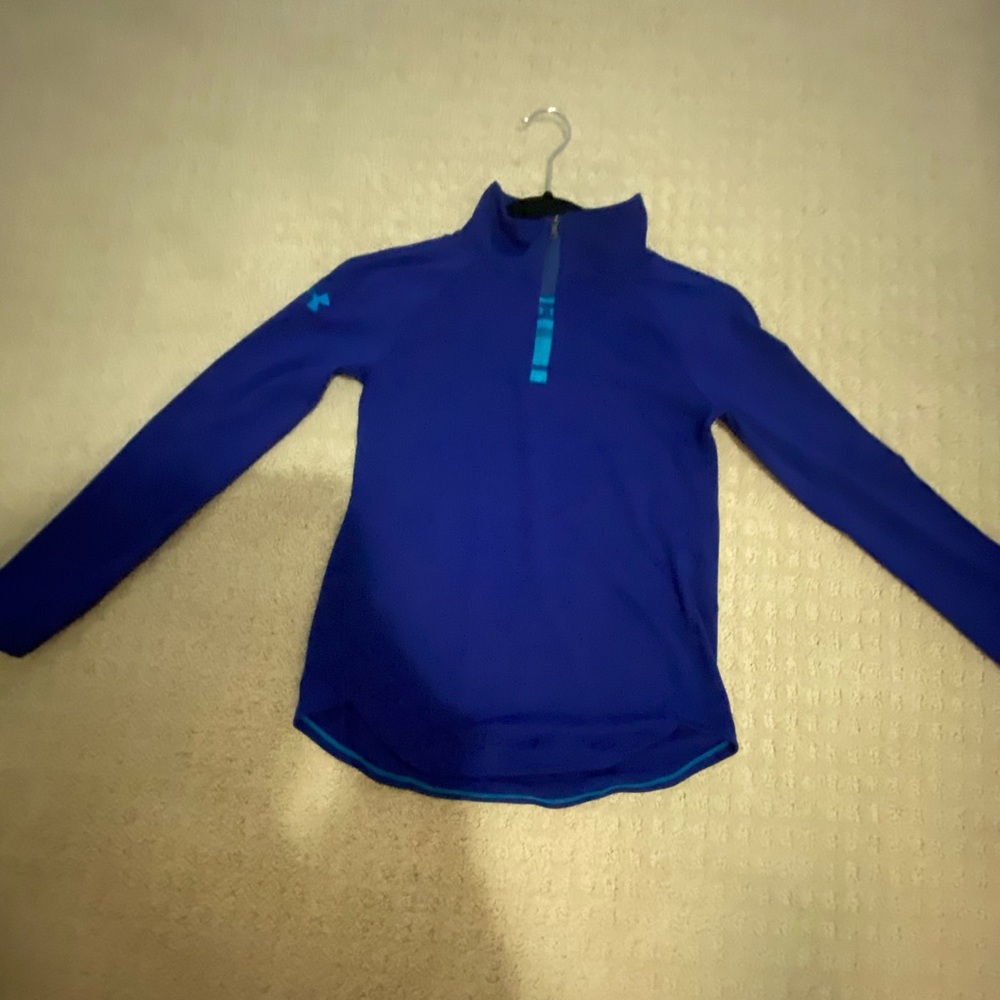 Underamor Youth Medium quarter zip